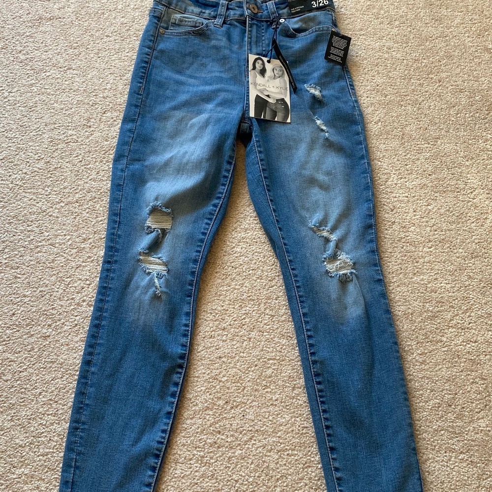 Kendall and Kylie jeans